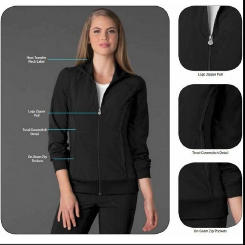 Infinity by Cherokee Women’s Antimicrobial Zip Fro